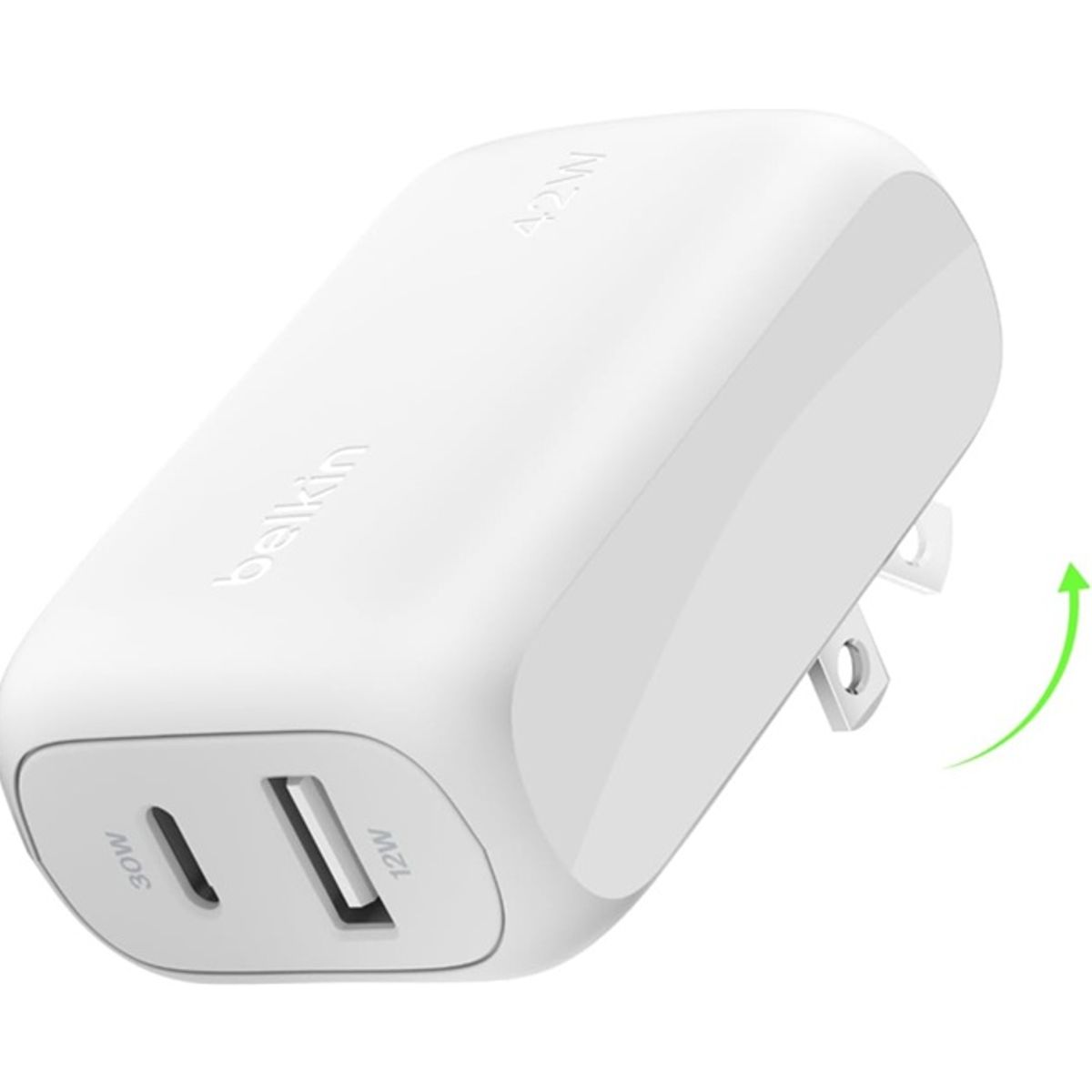 BELKIN - Belkin Cargador Rápido Doble Puerto 42w Para iPhone-android