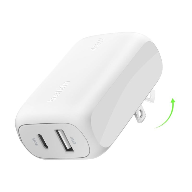 BELKIN - Belkin Cargador Rápido Doble Puerto 42w Para iPhone-android