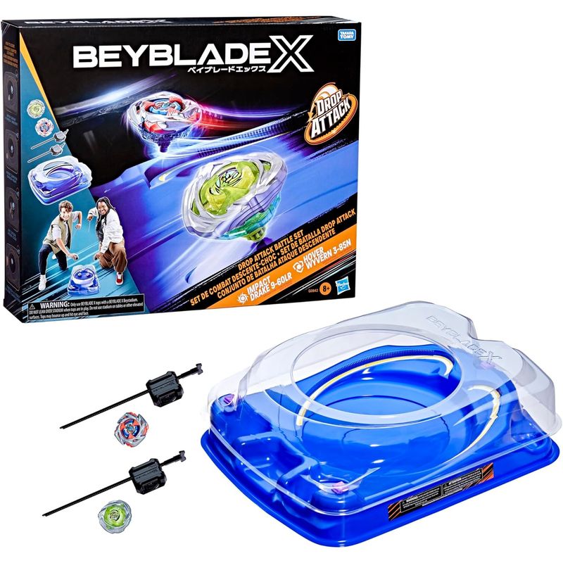BEYBLADE - Estadio Beyblade X Ataque Caida Azul
