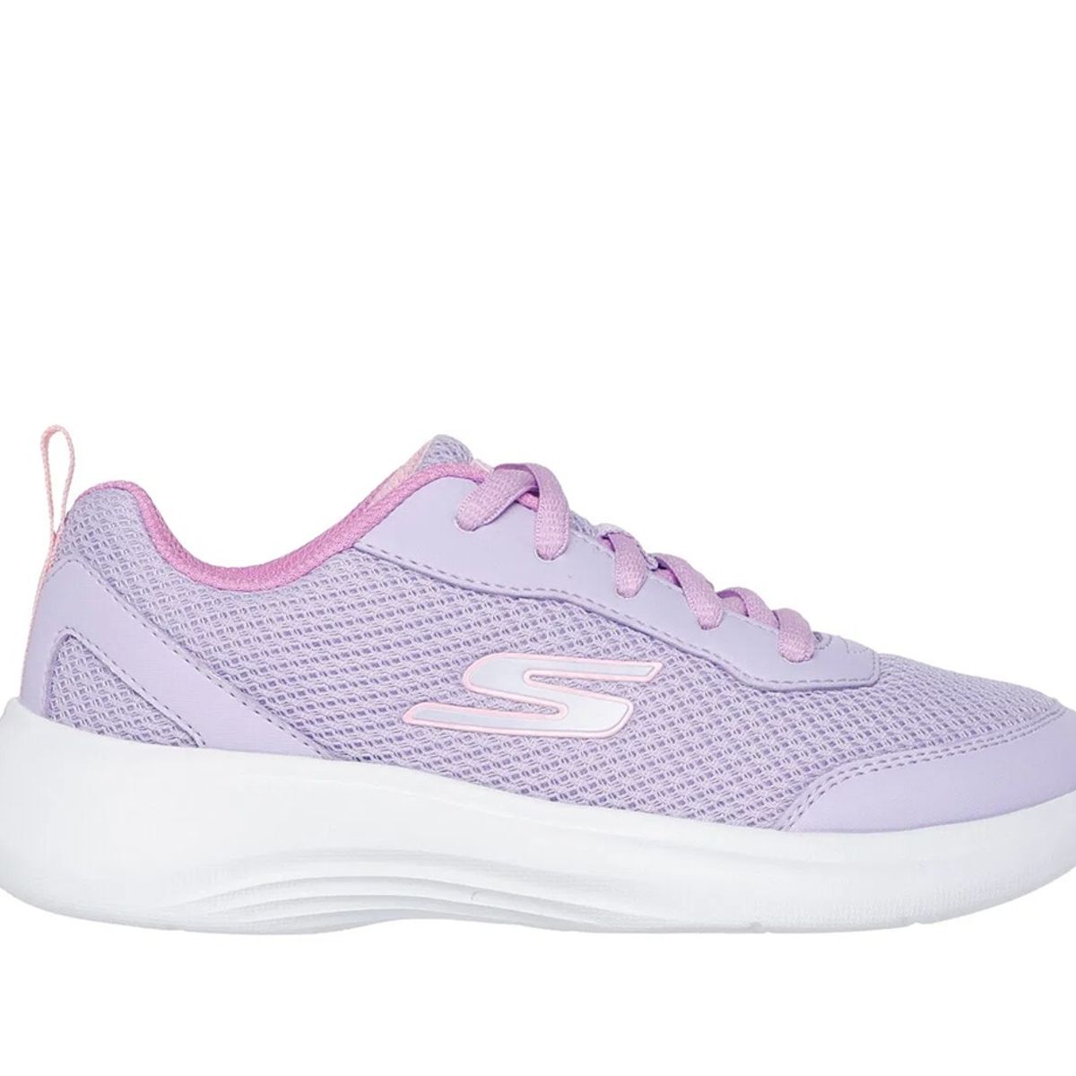 SKECHERS - Tenis Skechers Infante Lace Up Mesh 303574L-LAV Lavanda Uso Diario