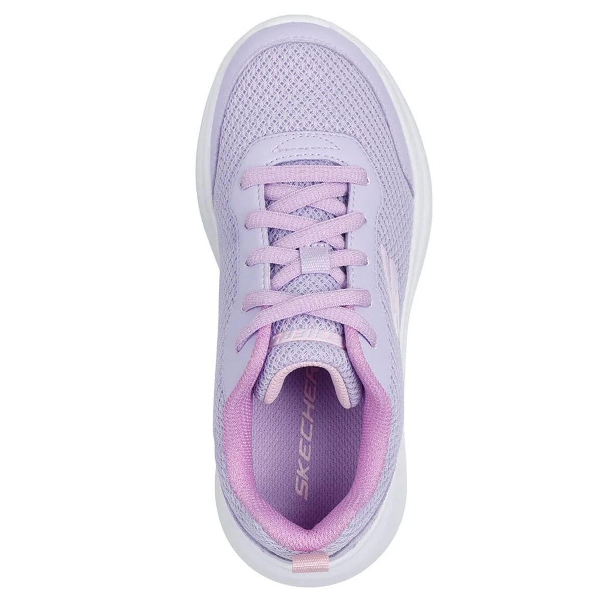 SKECHERS - Tenis Skechers Infante Lace Up Mesh 303574L-LAV Lavanda Uso Diario