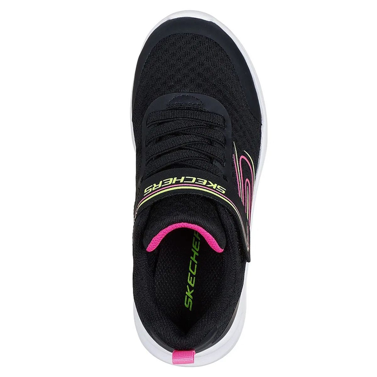 SKECHERS - Tenis Skechers Infante Dynamatic 303577L-BKHP Negro Rosado