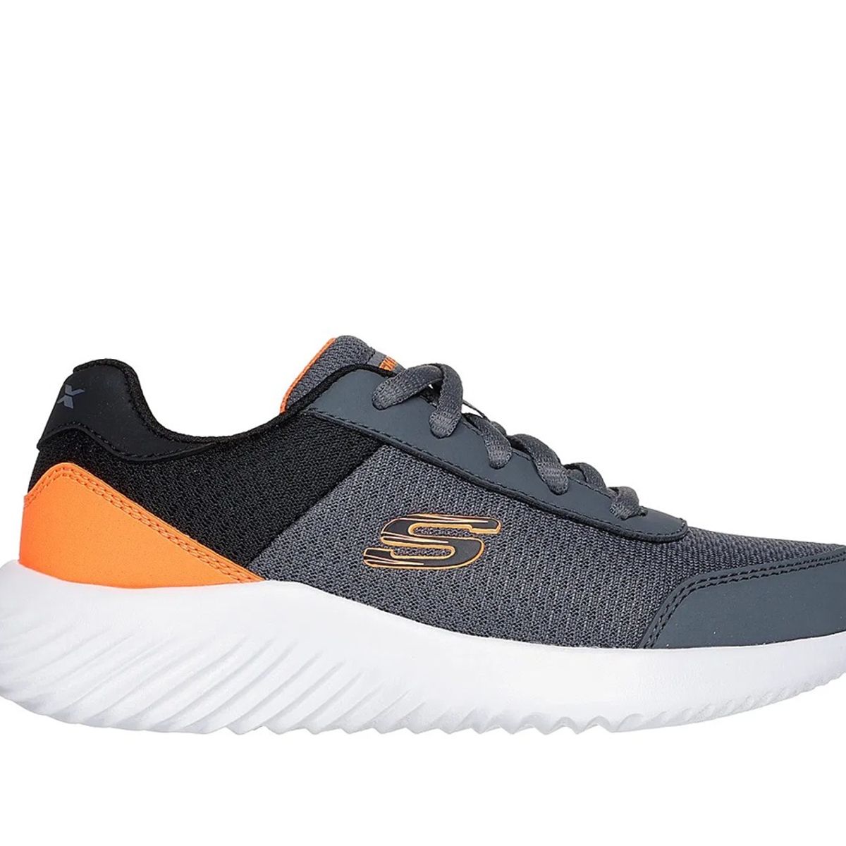 SKECHERS - Tenis Skechers Infante Bounder 403909L-CCOR Gris Naranja
