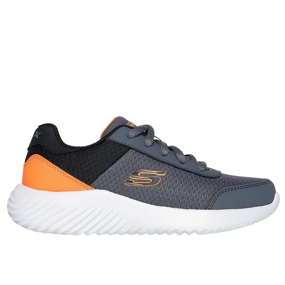 SKECHERS - Tenis Skechers Infante Bounder 403909L-CCOR Gris Naranja