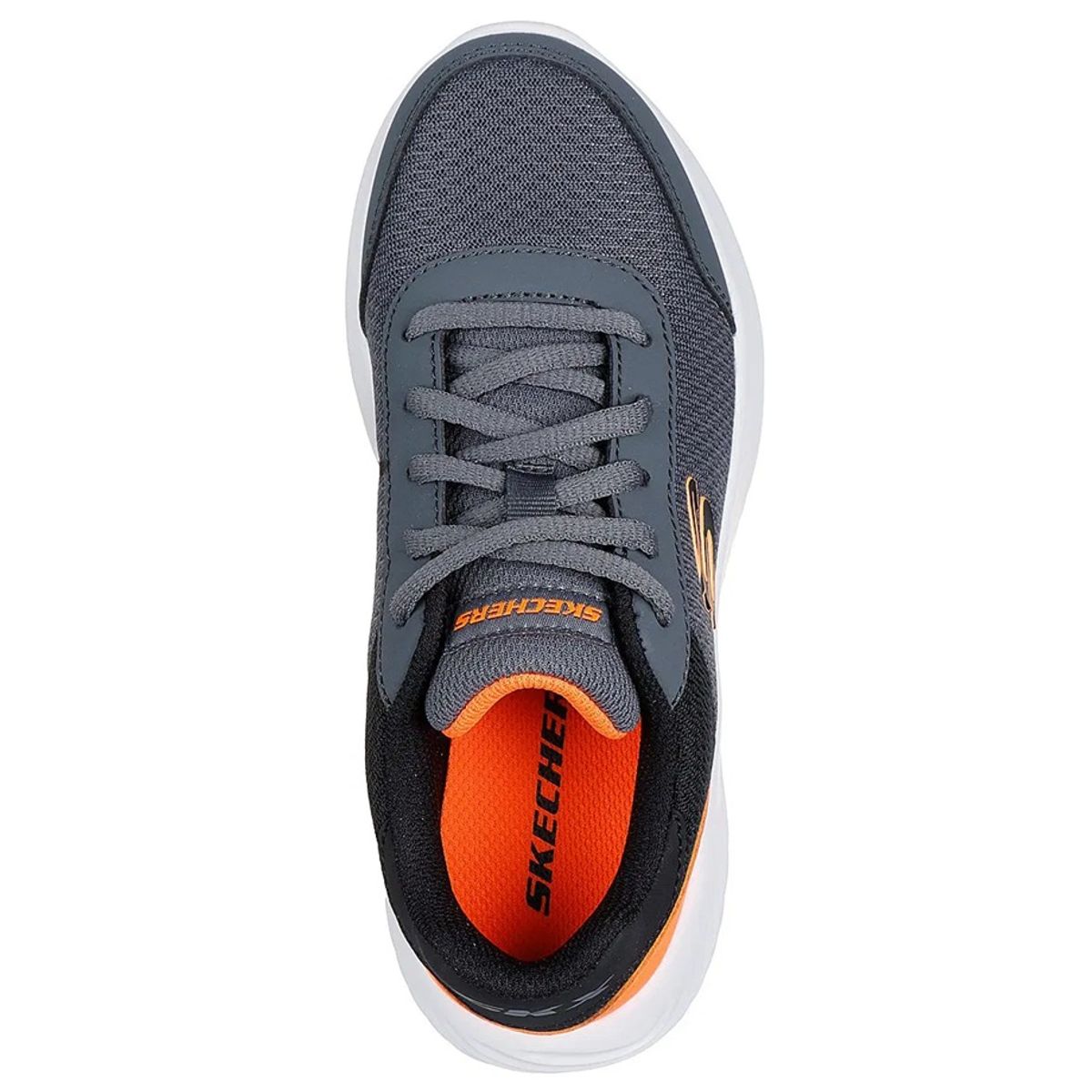 SKECHERS - Tenis Skechers Infante Bounder 403909L-CCOR Gris Naranja