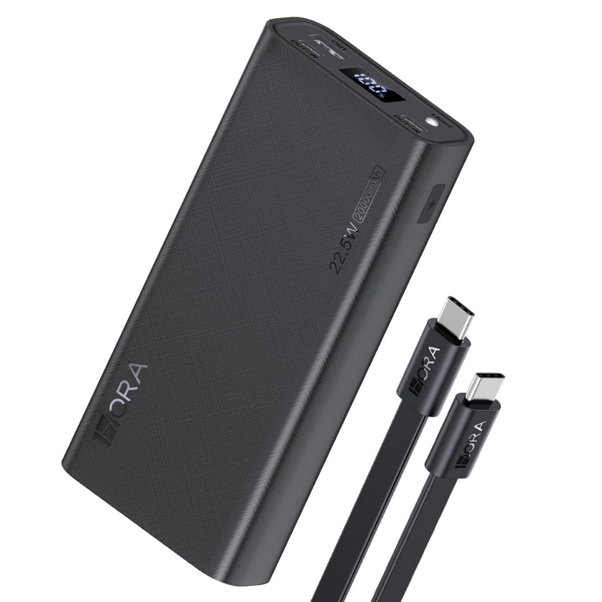 1HORA - 1hora Power Bank Portátil 225w Carga Rápida 20000mah Gar158