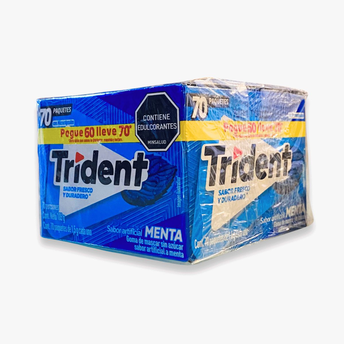 ADAMS - Chicle Trident X60und Menta