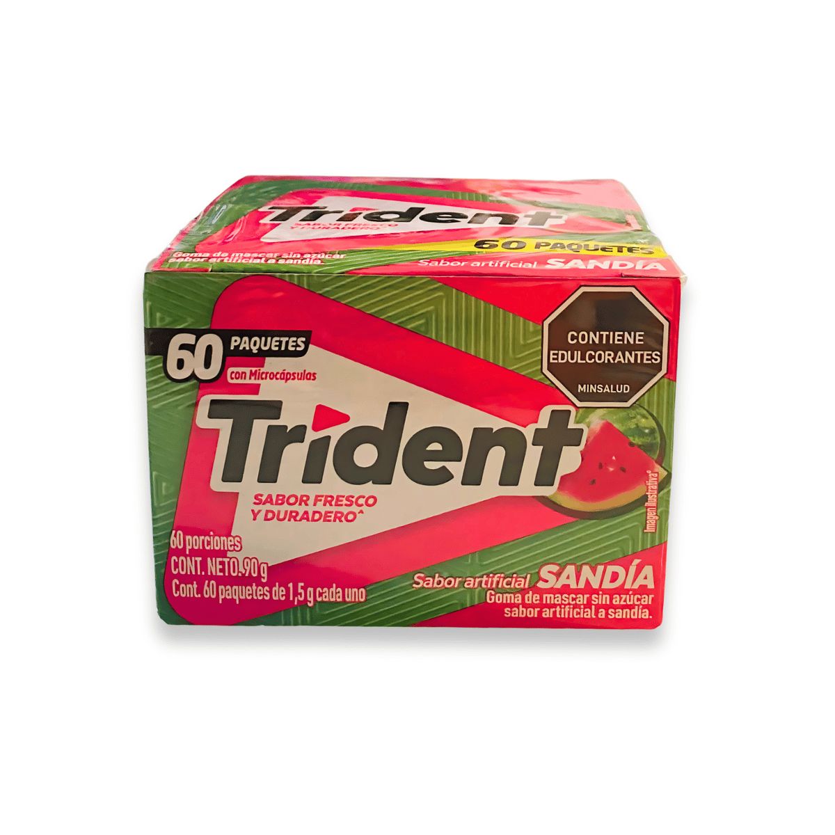 ADAMS - Chicle Trident X 60 unidades Sandia