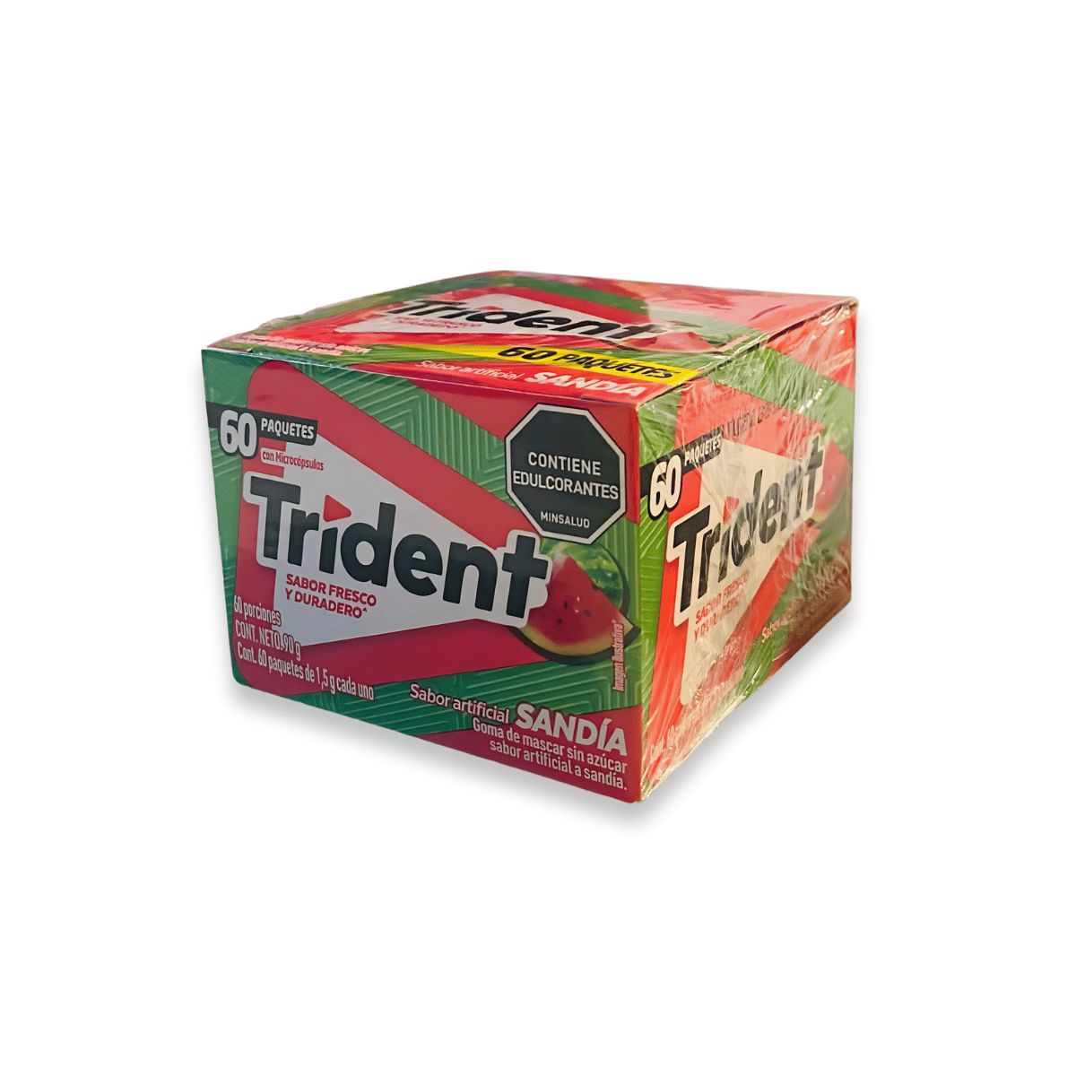 ADAMS - Chicle Trident X 60 unidades Sandia