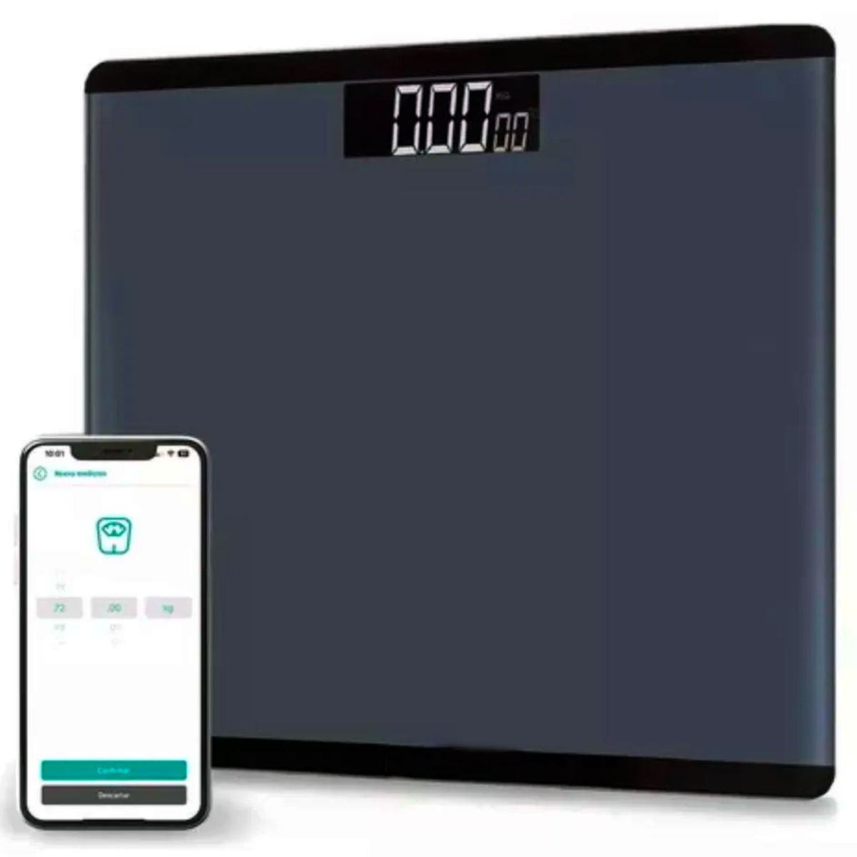 ONE PIXEL - Balanza Digital Electrónica Pesa Precisión 180kg LCD Moderna