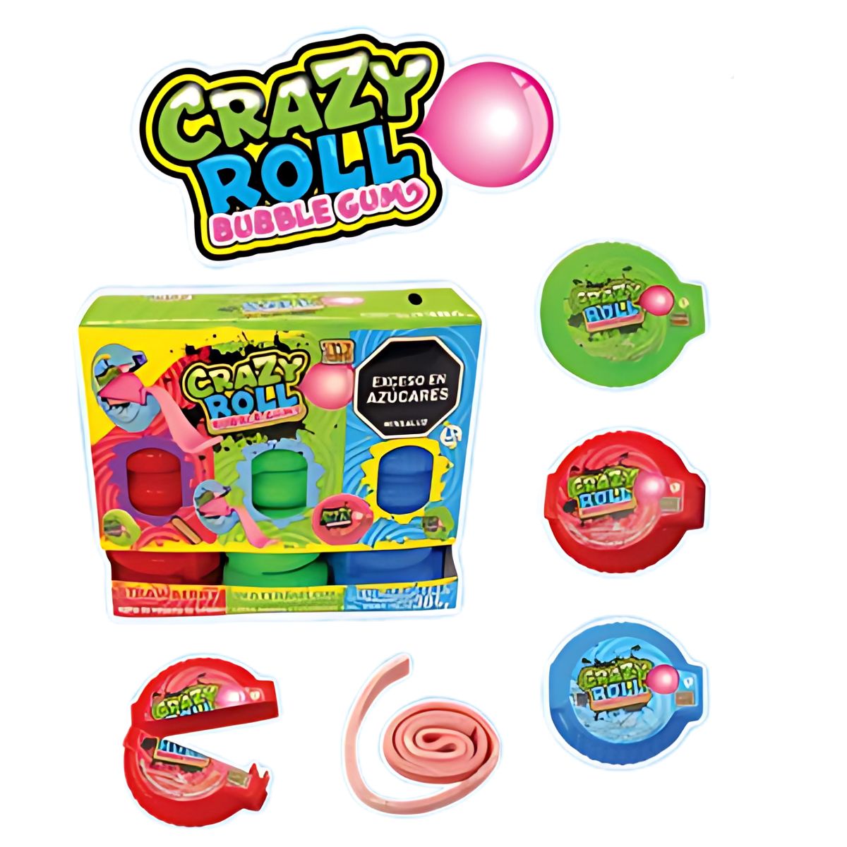 CANDYLOCKS - Crazy Rollz X24unidades