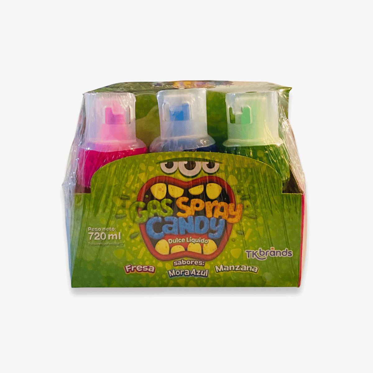 NACIONAL - Dulces Gas Spray Candy X12und