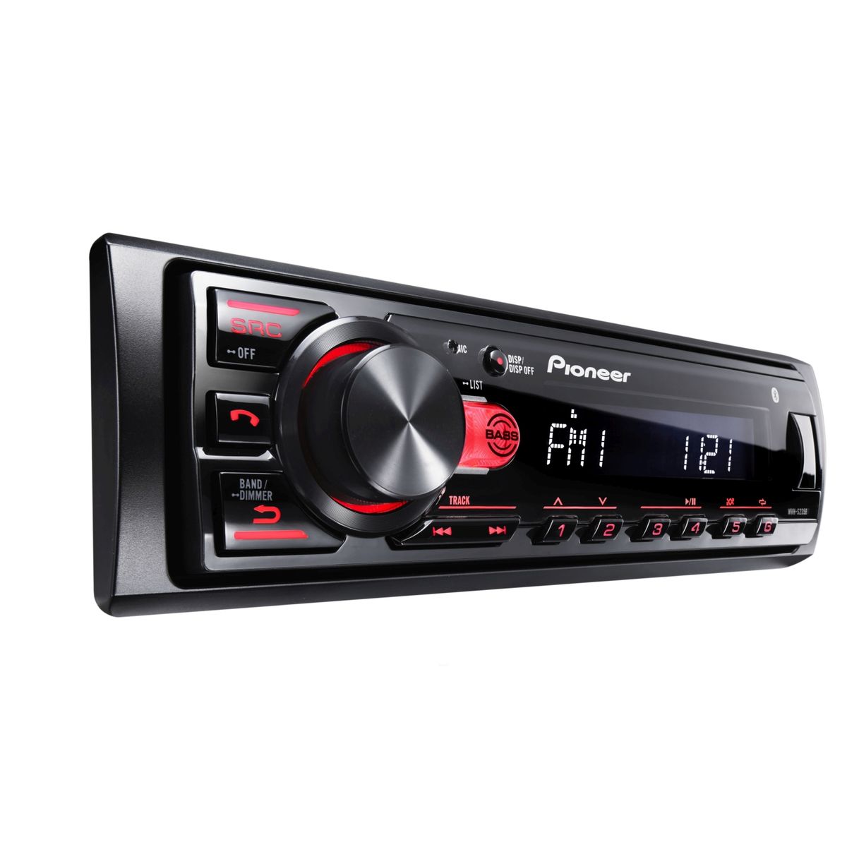 PIONEER - Radio Carro Bluetooth USB Aux-In MP3 Pioneer MVH-S235BT