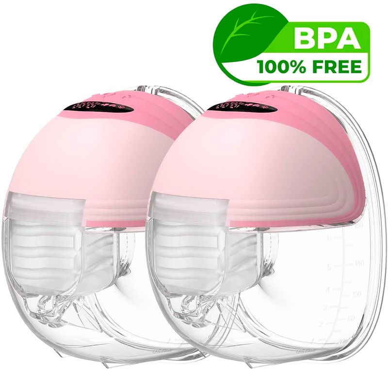 ONE PIXEL - Extractor De Leche Portatil Sin BPA Manos Libres S21