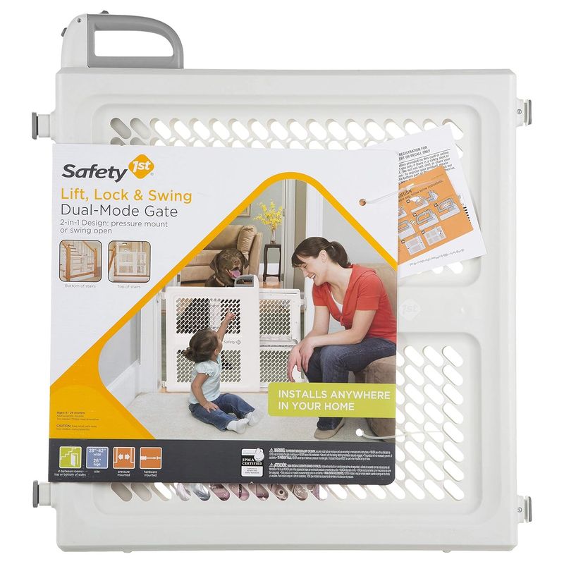 SAFETY 1ST - Reja Puerta De Seguridad Para Bebés Niños y Mascotas Safety 1st