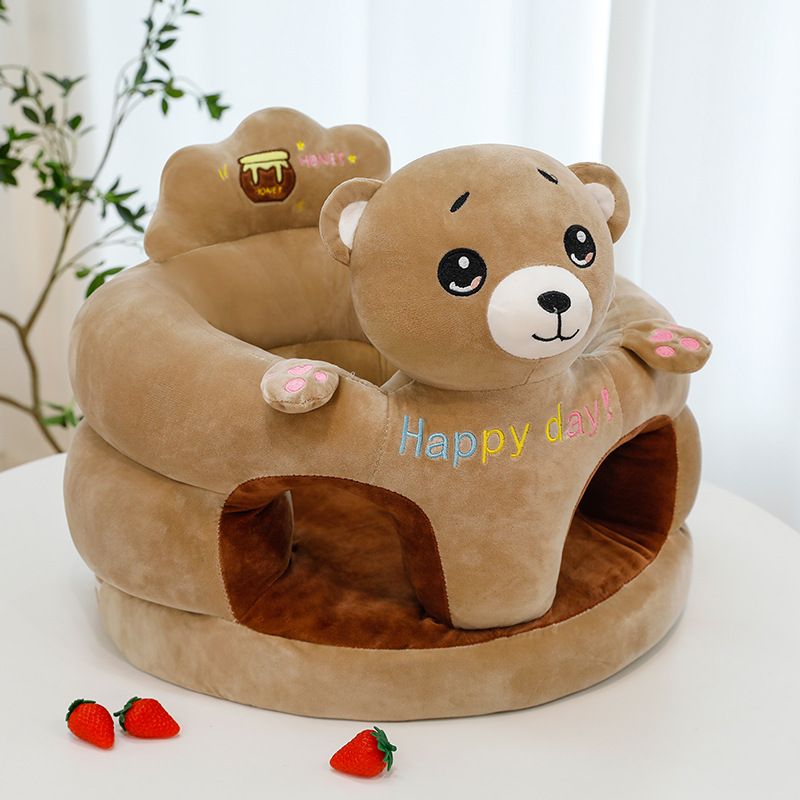 GENERICO - Asiento para bebe  Sillón  Sofá De Felpa  0-3 Años  Sin Relleno