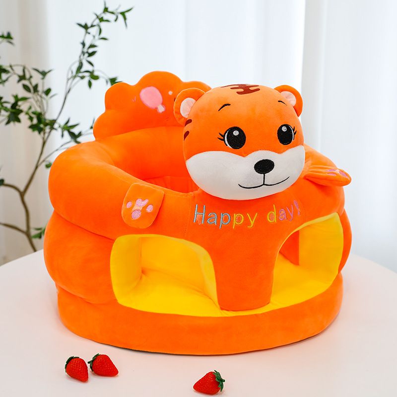 GENERICO - Asiento para bebe  Sillón  Sofá De Felpa  0-3 Años  Sin Relleno