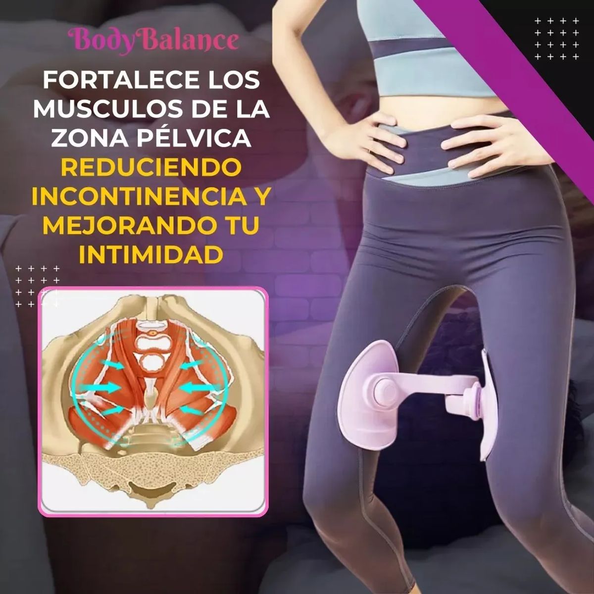 GENERICO - Ejercitador Suelo Pelvico Entrenador Cadera Hiptrainer