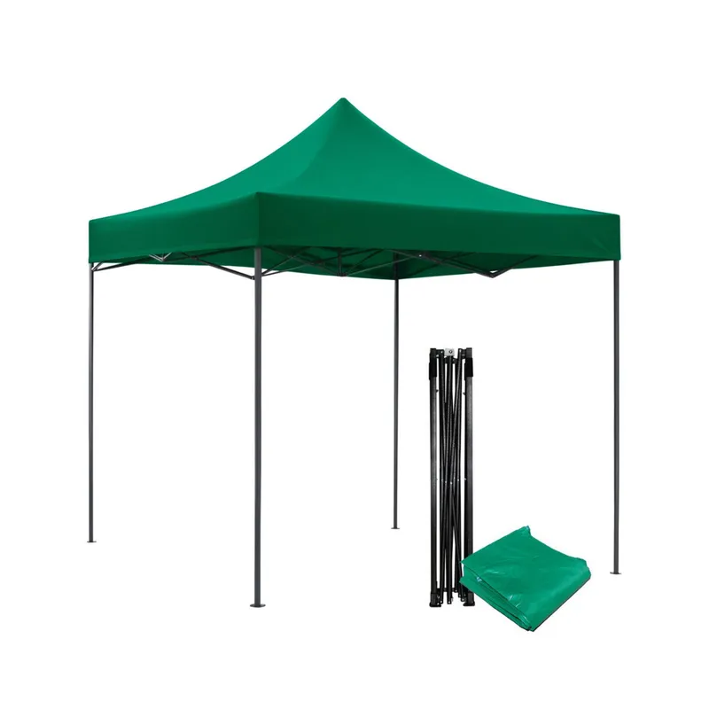 JARDIMEX - Carpa Toldo 3X3 Verde Plegable Reforzada Impermeable para eventos