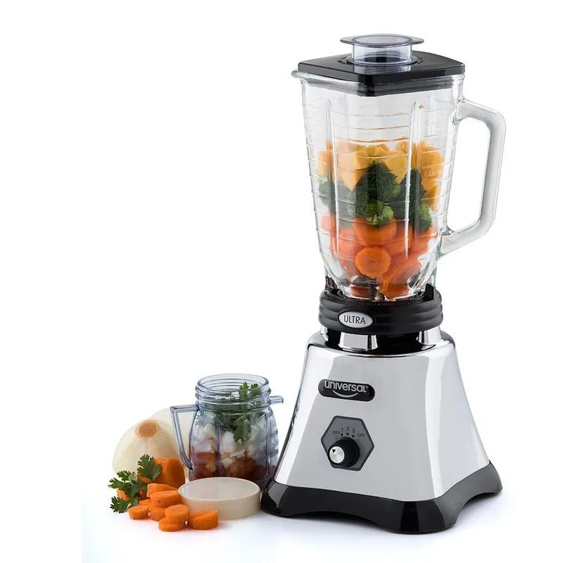 UNIVERSAL - Licuadora Ultra y Procesador de Alimentos de 600 W Universal