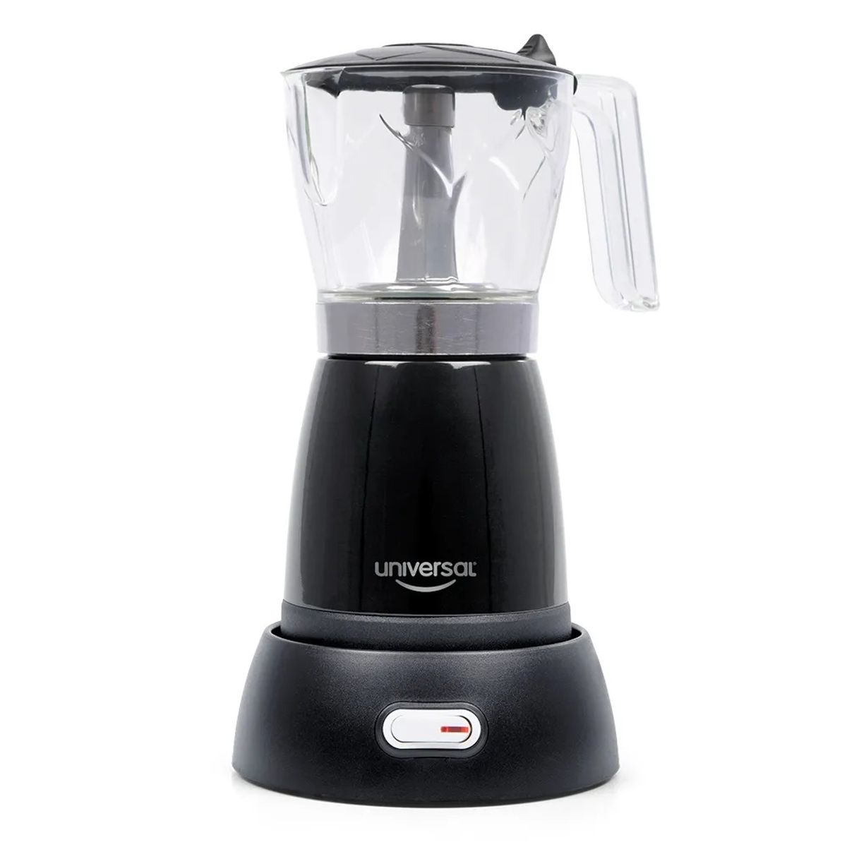 UNIVERSAL - Cafetera Eléctrica Moka Esspreso Universal 6 Tazas Apagado Automático