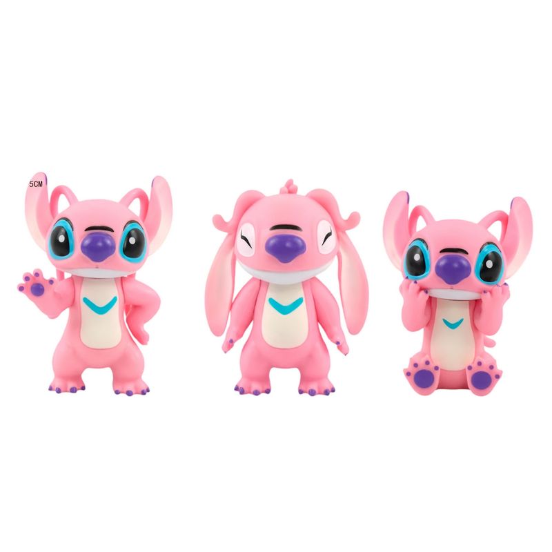 GENERICO - Figura Coleccionable Angel Stitch X 6 Unidades