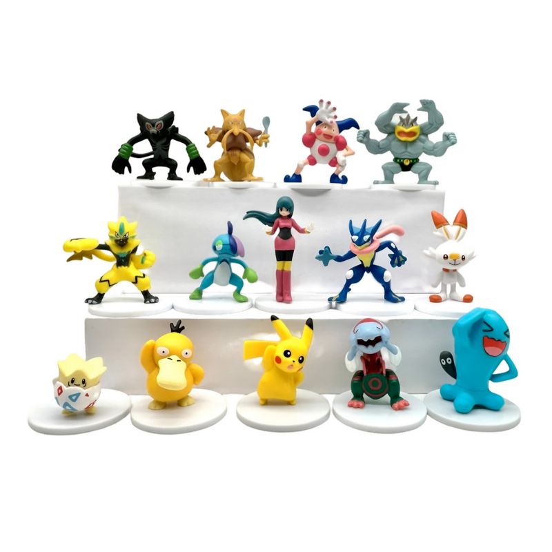 GENERICO - Figura Coleccionable Pokemon Personajes X 14 Unidades