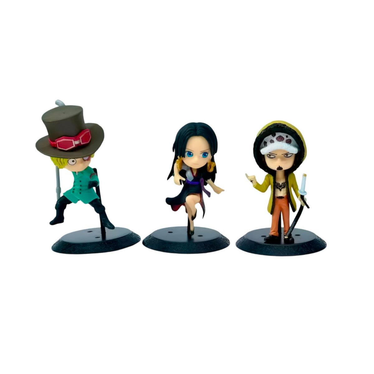 GENERICO - Figura Coleccionable Anime Monkey D. Luffy X 6 Personajes