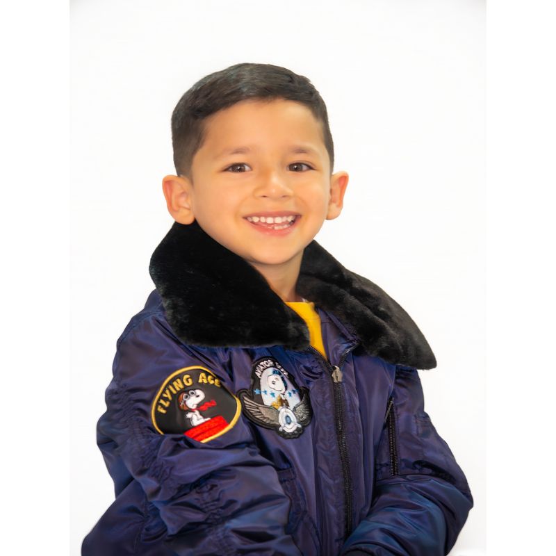 GENERICO - Chaqueta M2 Infantil Niño Azul Snoopy Origen x AA