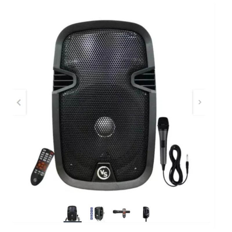 GENERICO - Parlante Sonivox 2378- 8 Pulgadas Bluetooth con Micrófono karaoke