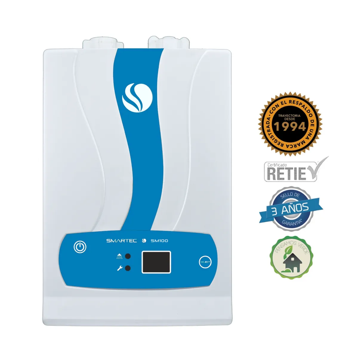 SMARTEC - Calentador de Agua Eléctrico 5 Litros Monofásico