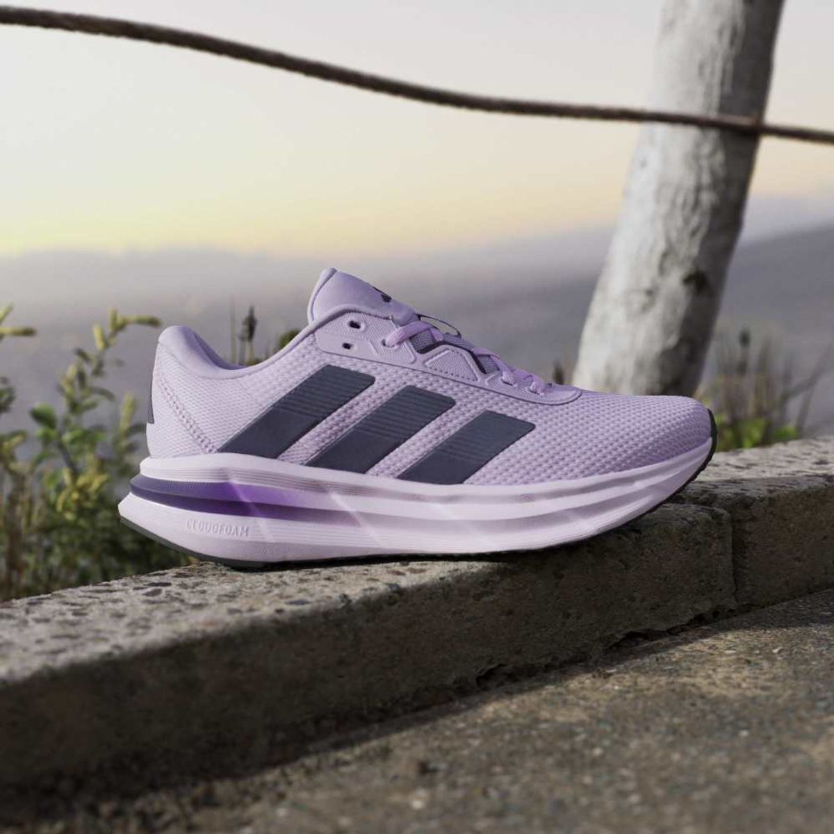 ADIDAS - Adidas Tenis De Running Galaxy 7 morado de mujer para correr