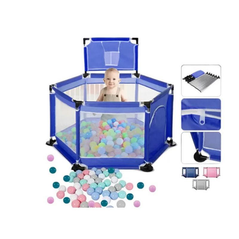 GENERICO - Corral Hexagonal Infantil - Centro de Juegos