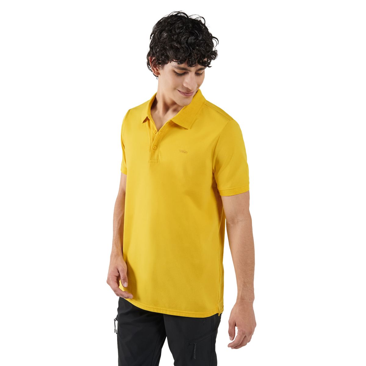 TOTTO - Camisa Polo Mormol Amarilla Hombre