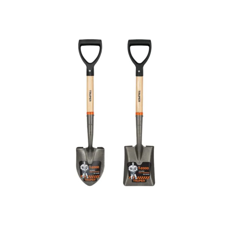 TRUPER - Combo Pala Jardinera Redonda+pala Jardinera Cuadrada Truper