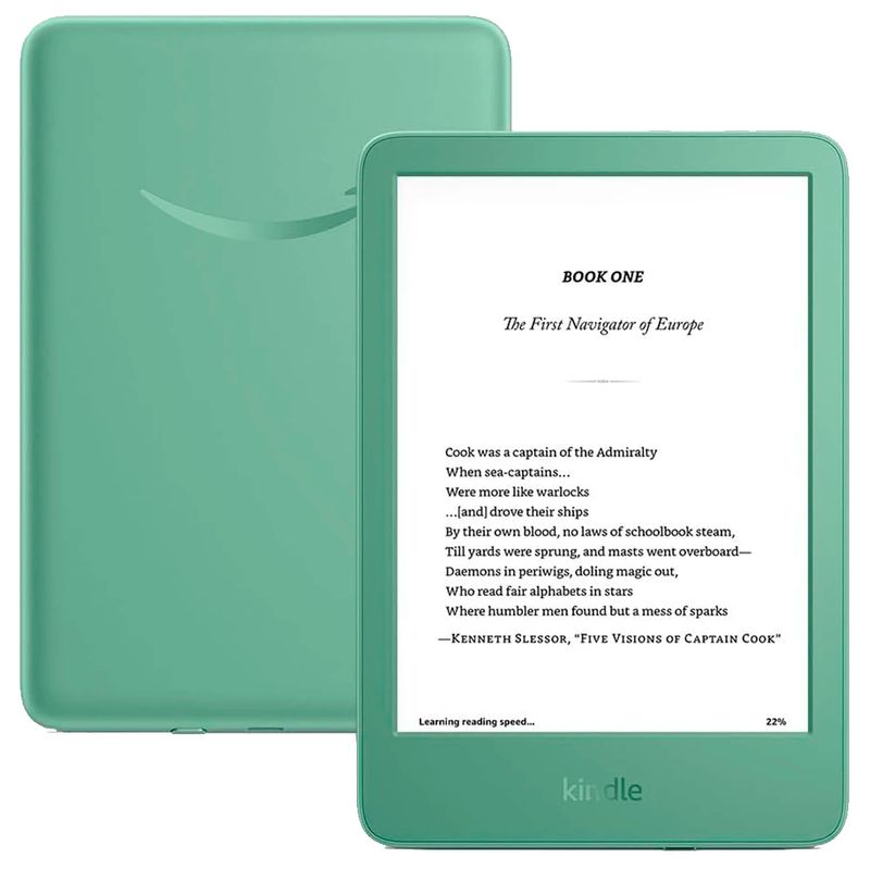 AMAZON - Lector electrónico Amazon Kindle Basic 6 16GB Matcha 11° Gen 2024