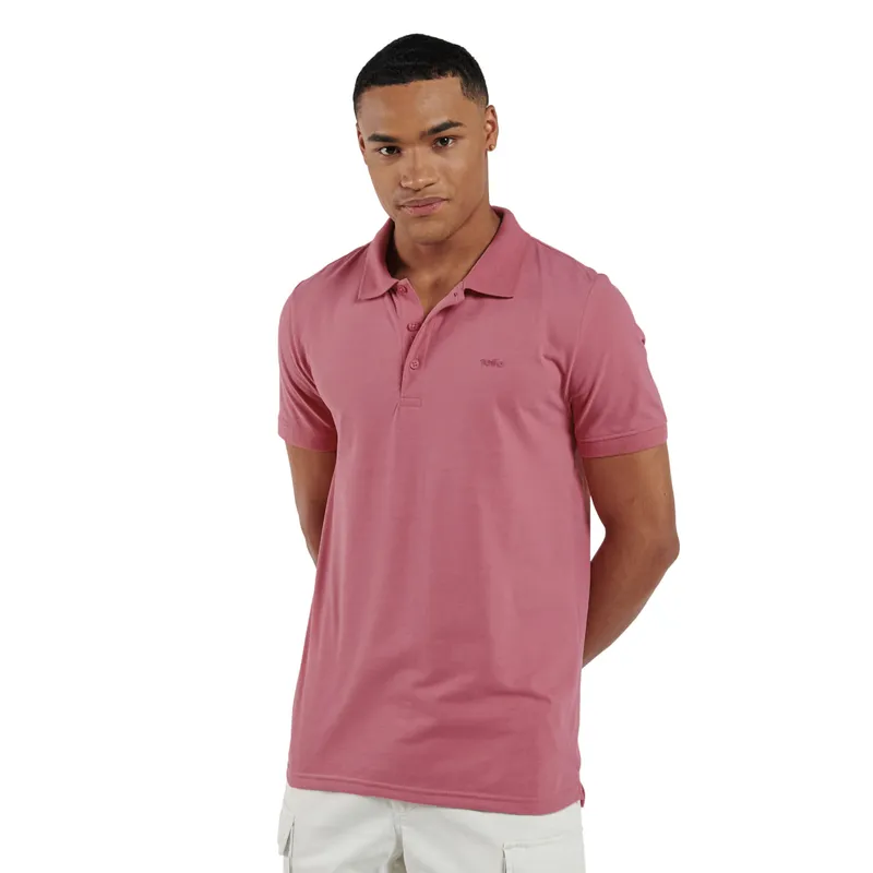 TOTTO - Camisa Polo Mormol Rosada Hombre
