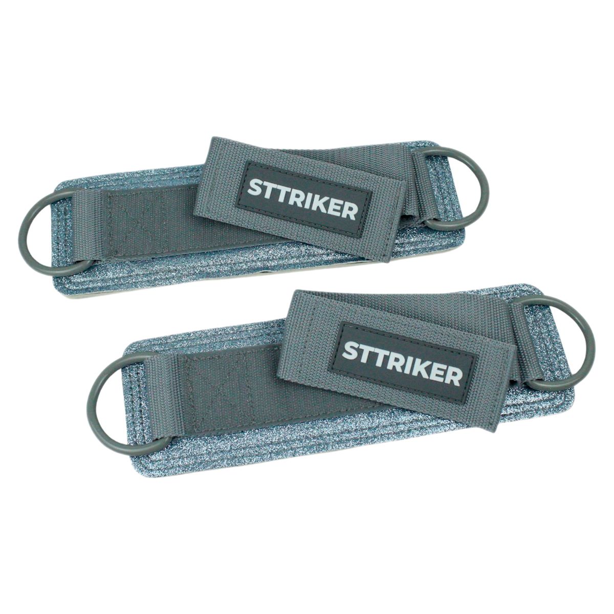 GENERICO - Kit X2 Ankle Straps Correa Arnes Tobillos Polea Gym Grillete