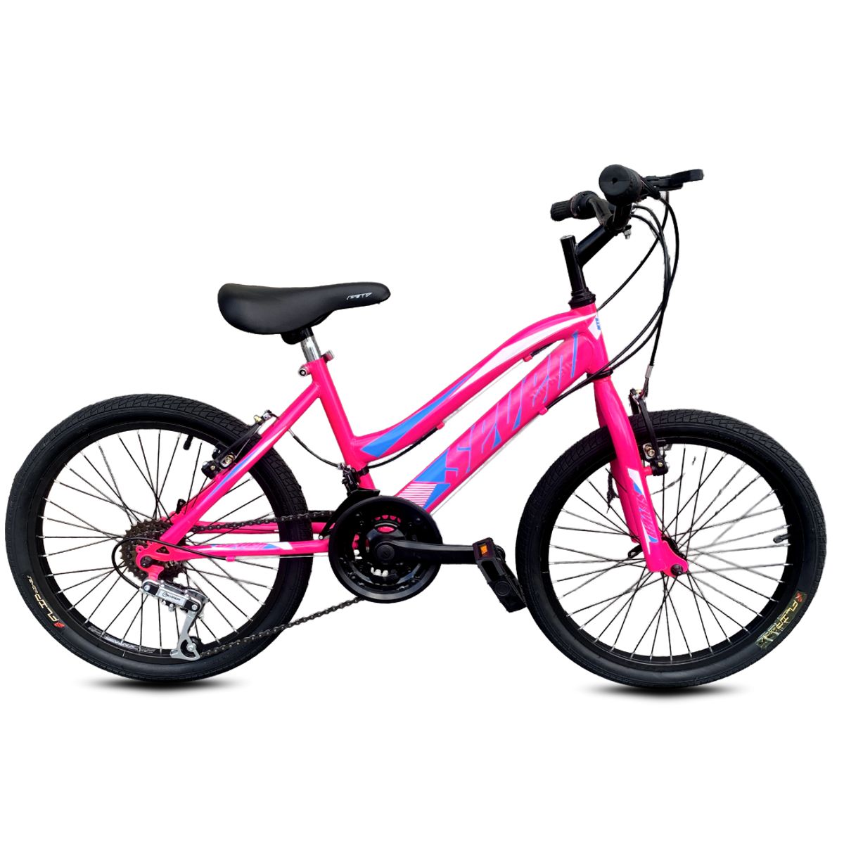 GENERICO - Bicicleta Niña 20 Rines en Aluminio 18Cambios Rosa Model2025