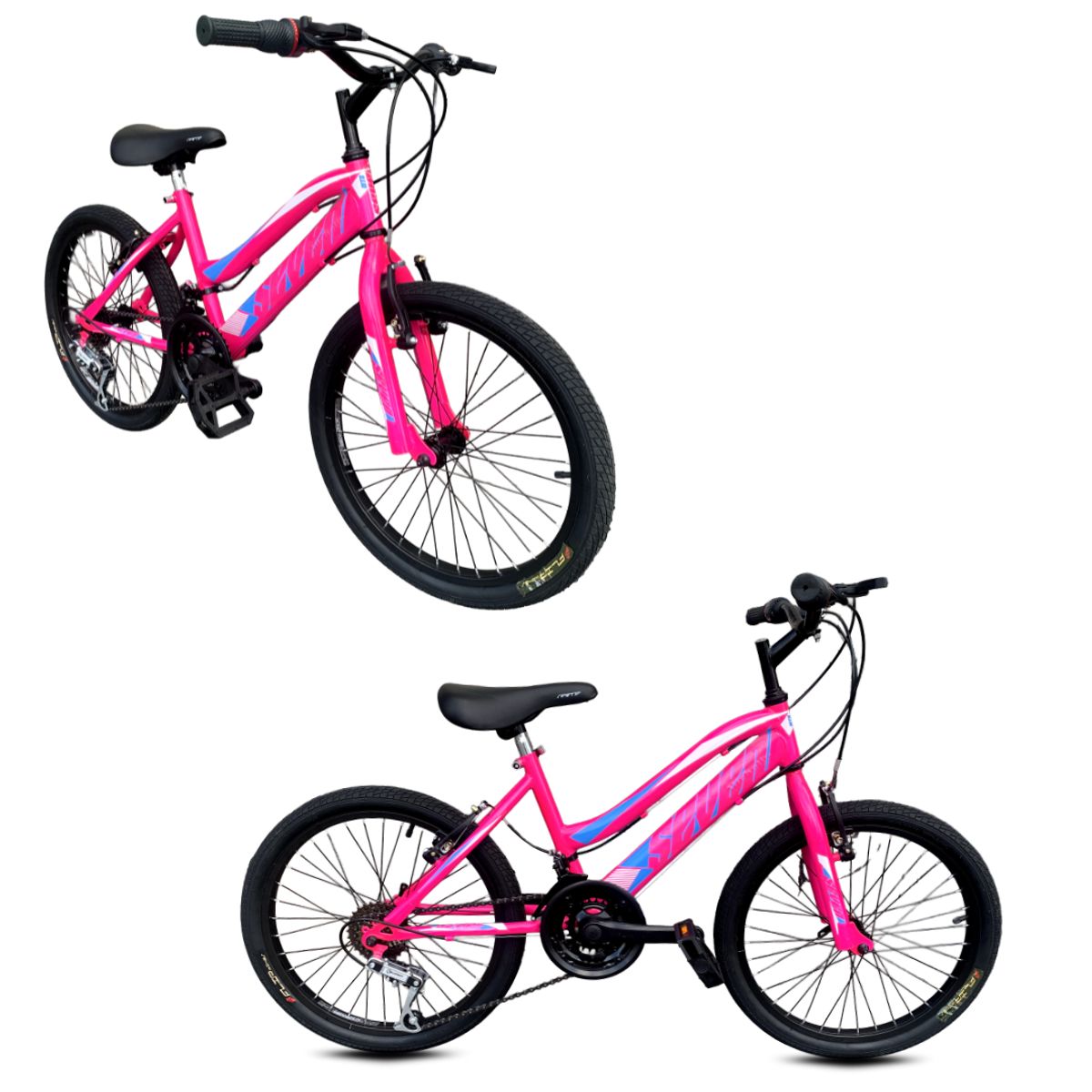 GENERICO - Bicicleta Niña 20 Rines en Aluminio 18Cambios Rosa Model2025