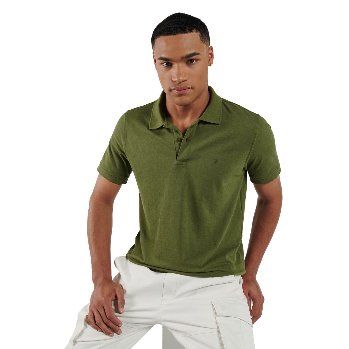 TOTTO - Camisa Polo Spencer Amarilla Hombre