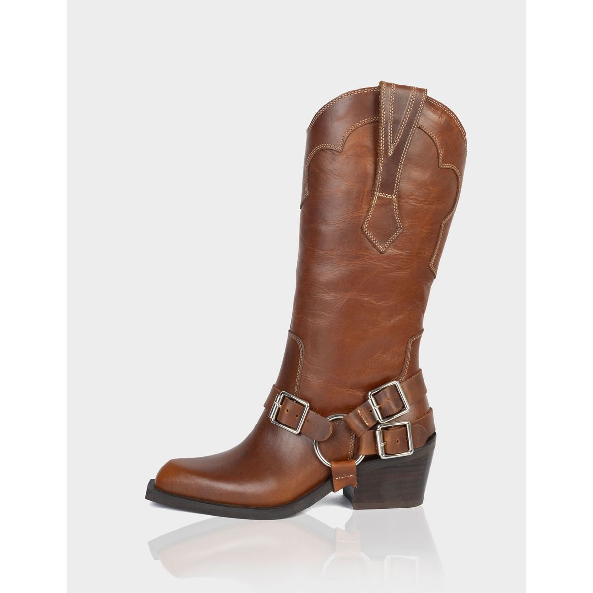 STIVALI - Bota Texana Bowie Coñag