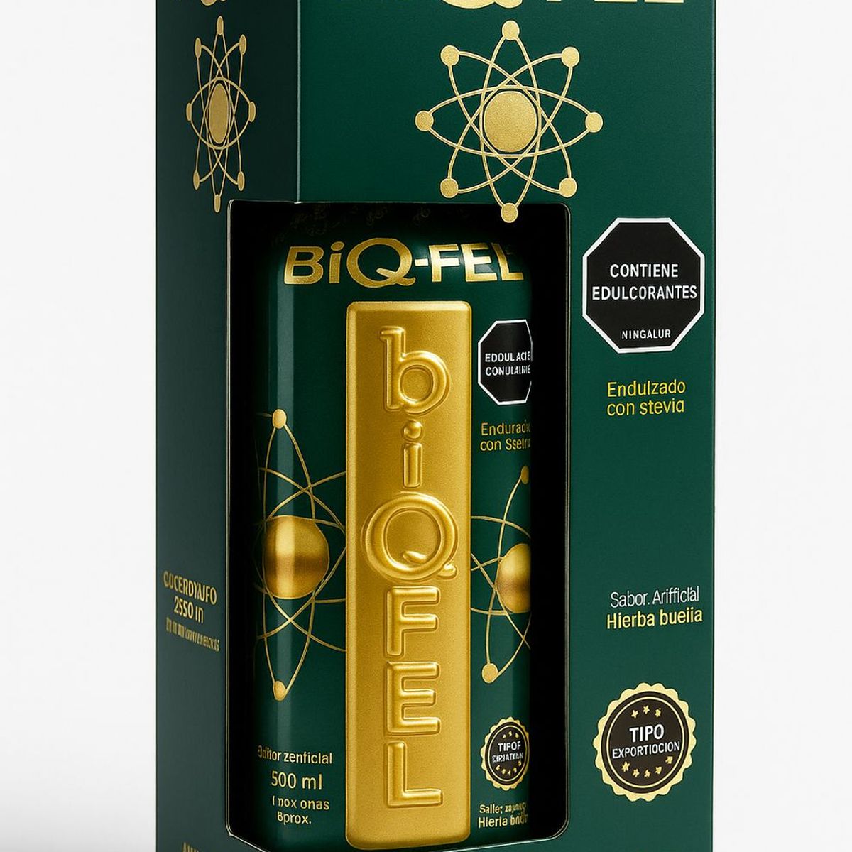 GENERICO - Biq Fel x 500 Con chontaduro y Borojó