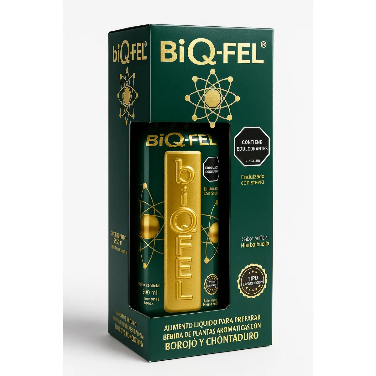 GENERICO - Biq Fel x 500 Con chontaduro y Borojó