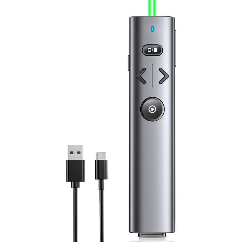 GEF - Presentador Remoto Verde Puntero Powerpoint Pantallas Tv
