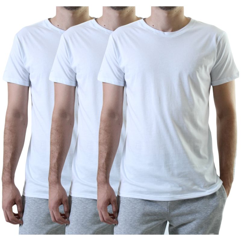 ARANZAZU - Pack de 3 camisetas slim fit en algodón