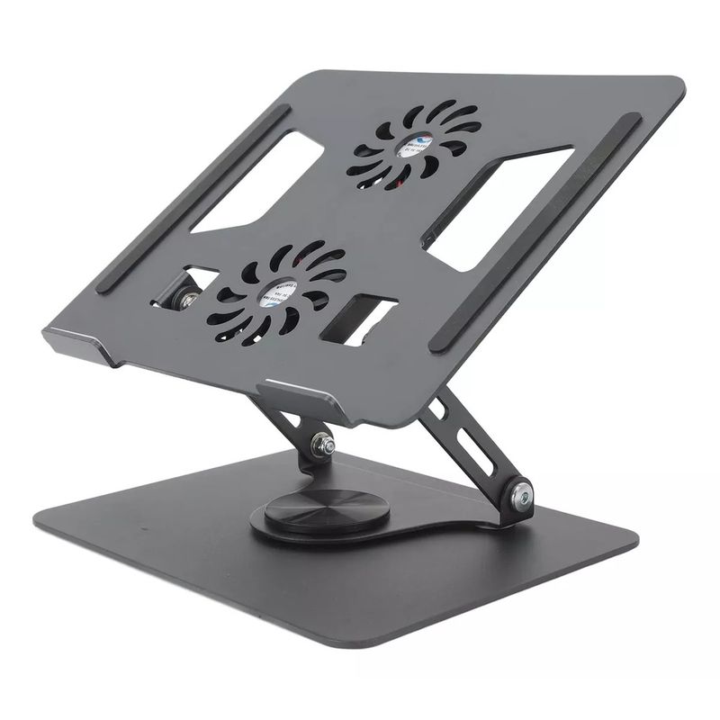 GENERICO - Soporte para portátil 2 Ventiladores YL-906