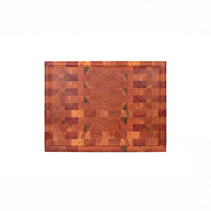 LITURGICAL ARTS & CRAFTS - Tabla Para Picar Grande Madera Prem Patron F 46cm X 35cm X 55mm 5kg