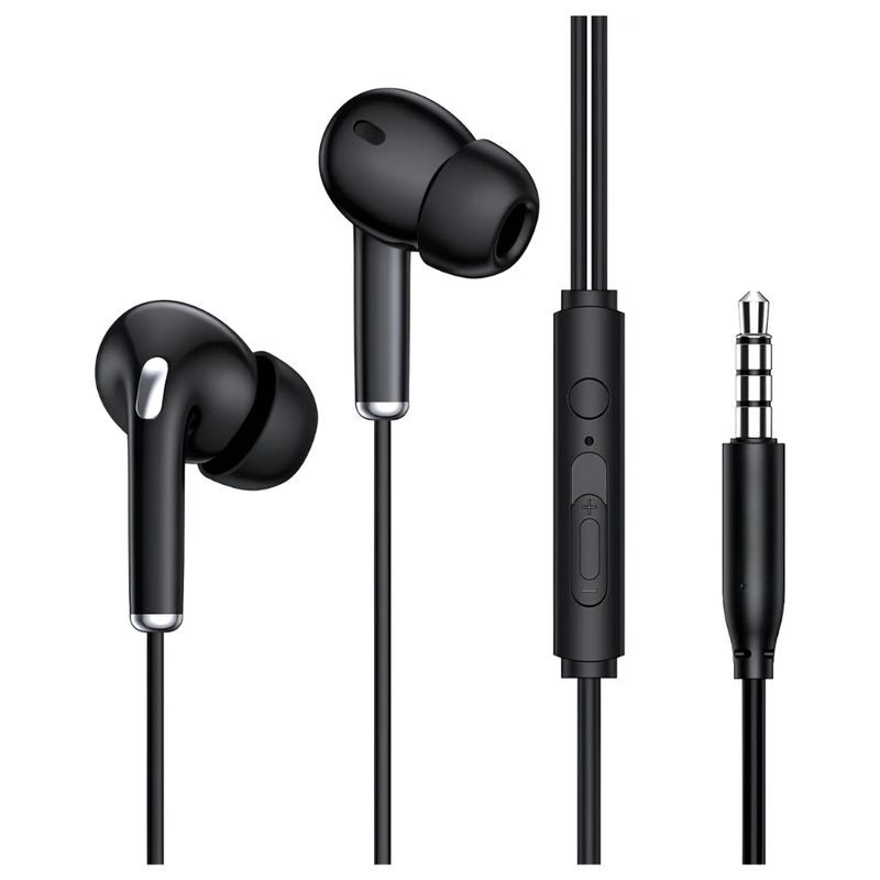 DANKI - Auriculares Alambricos Microfono HD Control Volumen Integrado Boton