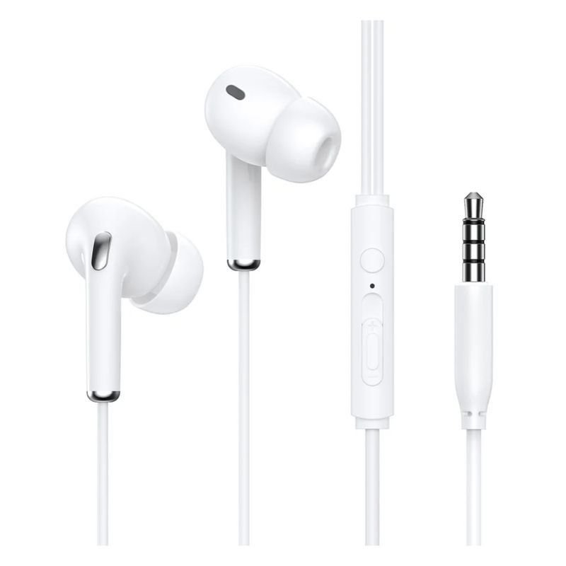 DANKI - Auriculares Alambricos Microfono HD Control Volumen Integrado Boton